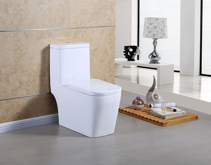 宾丽binli036单孔纳米雪花釉座便节水型马桶脲醛盖板大口径排污方