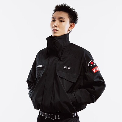 ROCKSTA高领秋冬夹克外套