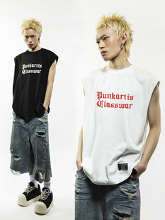 ROCKSTA 24夏季黑白双色基础休闲百搭坎肩打底背心