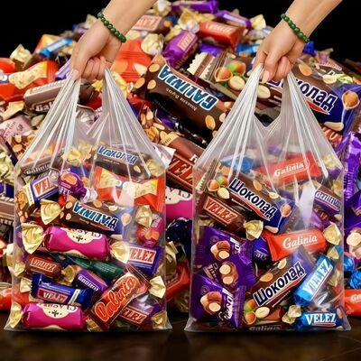 俄罗斯混合糖果巧克力混合多口味