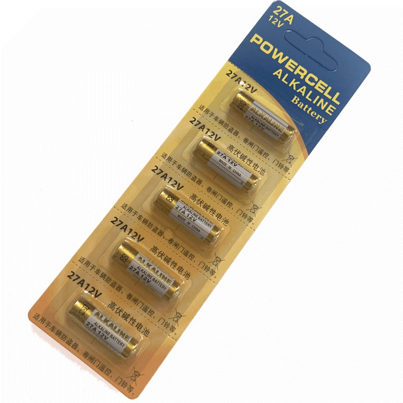 卷帘门电动车遥控器电池27A