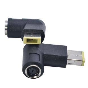 联想ThinkPad方头转圆头转换头 5.5mm母头转方口转接头 联想DC7.9