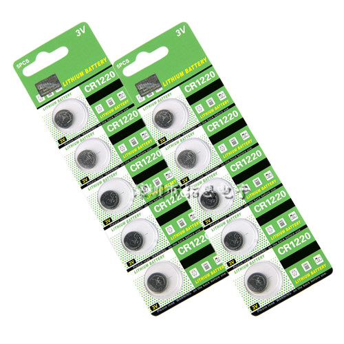 天球 CR1220 锂电池 3V纽扣电池 主板电子称电池 卡板装 每粒单价