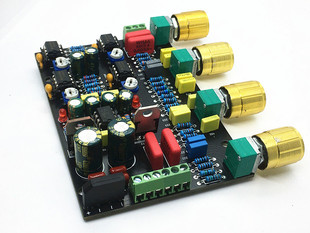 大推力单运放带音调EN5534前级置音调均衡放大板 参考MBL6010线路