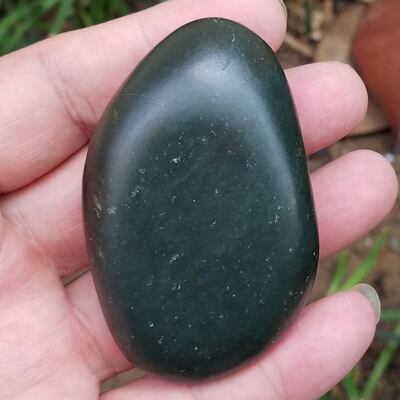 原石毛料和田玉寻顾手把件可打孔