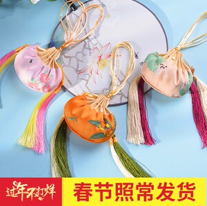 端午节香包高档节气锦缎刺绣香囊空袋香袋随身汽车挂件古风荷包