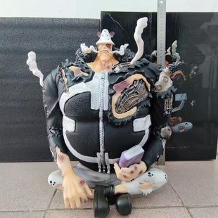 海贼王 ZERO 七武海 巴索罗缪战损大熊 坐姿暴君熊动漫手办