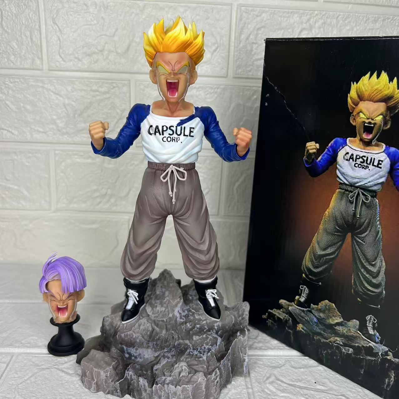 七龙珠超级赛亚人动漫手办雕像摆