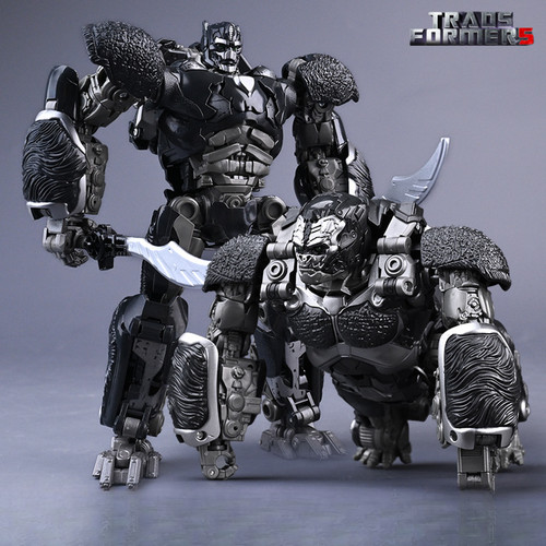 玩具变形机器人金刚猩猩队长双形