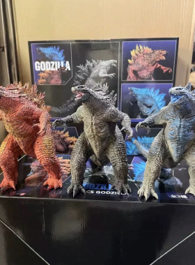 怪兽超大哥斯拉红莲蓝莲GODZILLA
