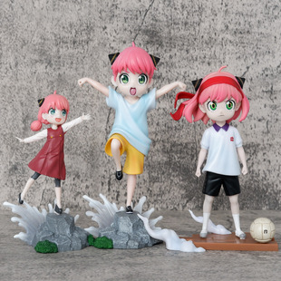 间谍过家家练功阿尼亚足球阿妮亚福杰阿尼亚二次元摆件手办