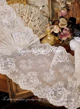 法国进口古法列维斯蕾丝leaves lace手工DIY高定法蕾丝花边-137