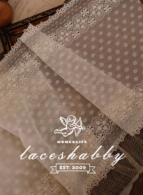 法国国宝级古法列维斯蕾丝leaves lace手工DIY高定蕾丝花边-029