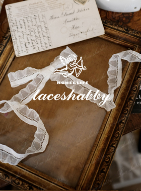 法国进口古法列维斯蕾丝leaves lace手工DIY高定法蕾丝花边-309