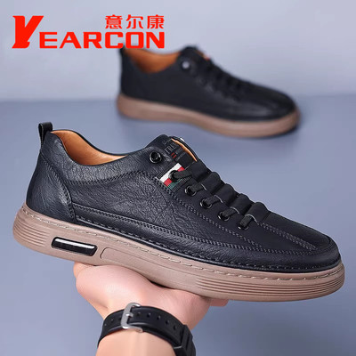 意尔康透气板鞋休闲韩版小白鞋