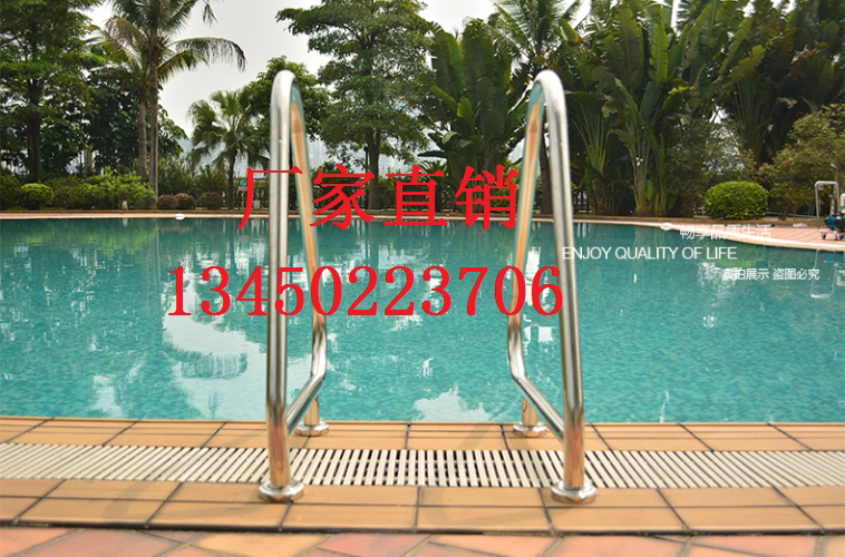 游泳池扶梯/304不锈钢泳池扶梯/泳池扶手/泳池水疗设备