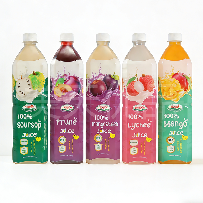2瓶起包邮越南纳元100%NFC果汁刺果番荔枝汁山竹汁芒果西梅汁饮料