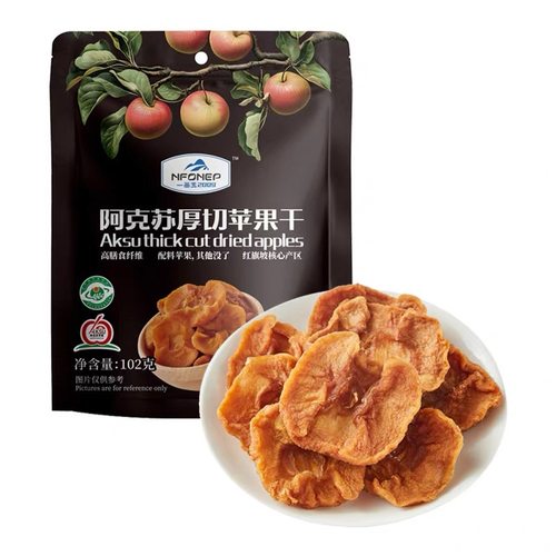 4袋起包邮一品玉新疆厚切苹果干阿克苏冰糖心苹果片独立小包装