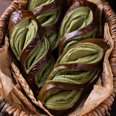 手工面包经典碱水抹茶爱好者