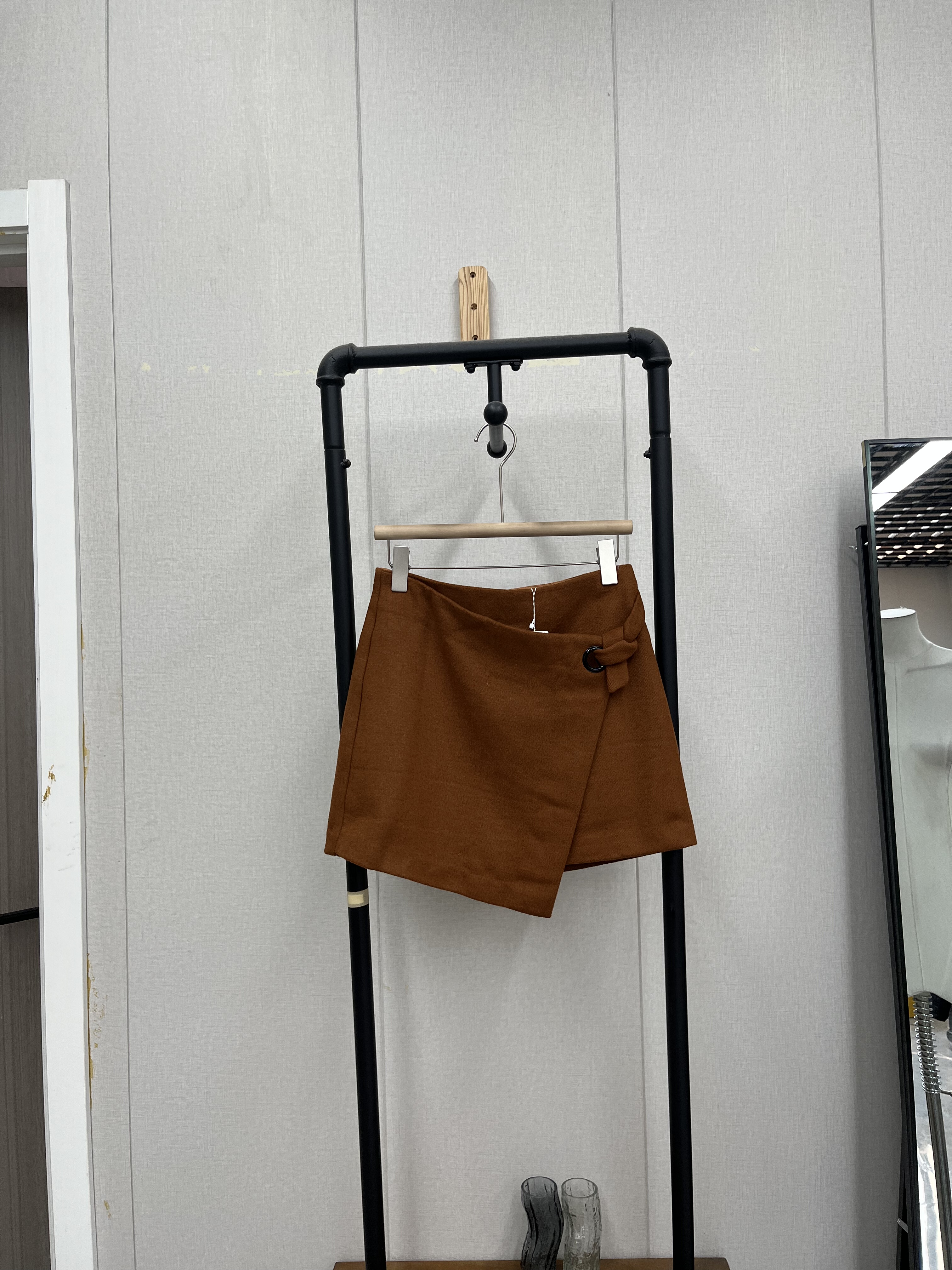 高品质时尚半身裙秋冬款复古焦糖色百搭A版显瘦减龄,女装/女士精品,休闲裤,淘宝优惠券,粉丝福利购,淘宝优惠卷