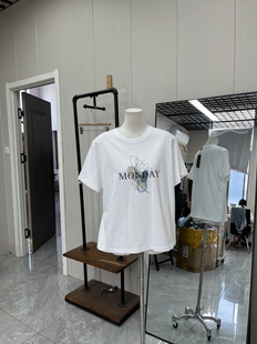 女款圆领印花短袖T恤百搭休闲上衣甜美清新宽松时尚
