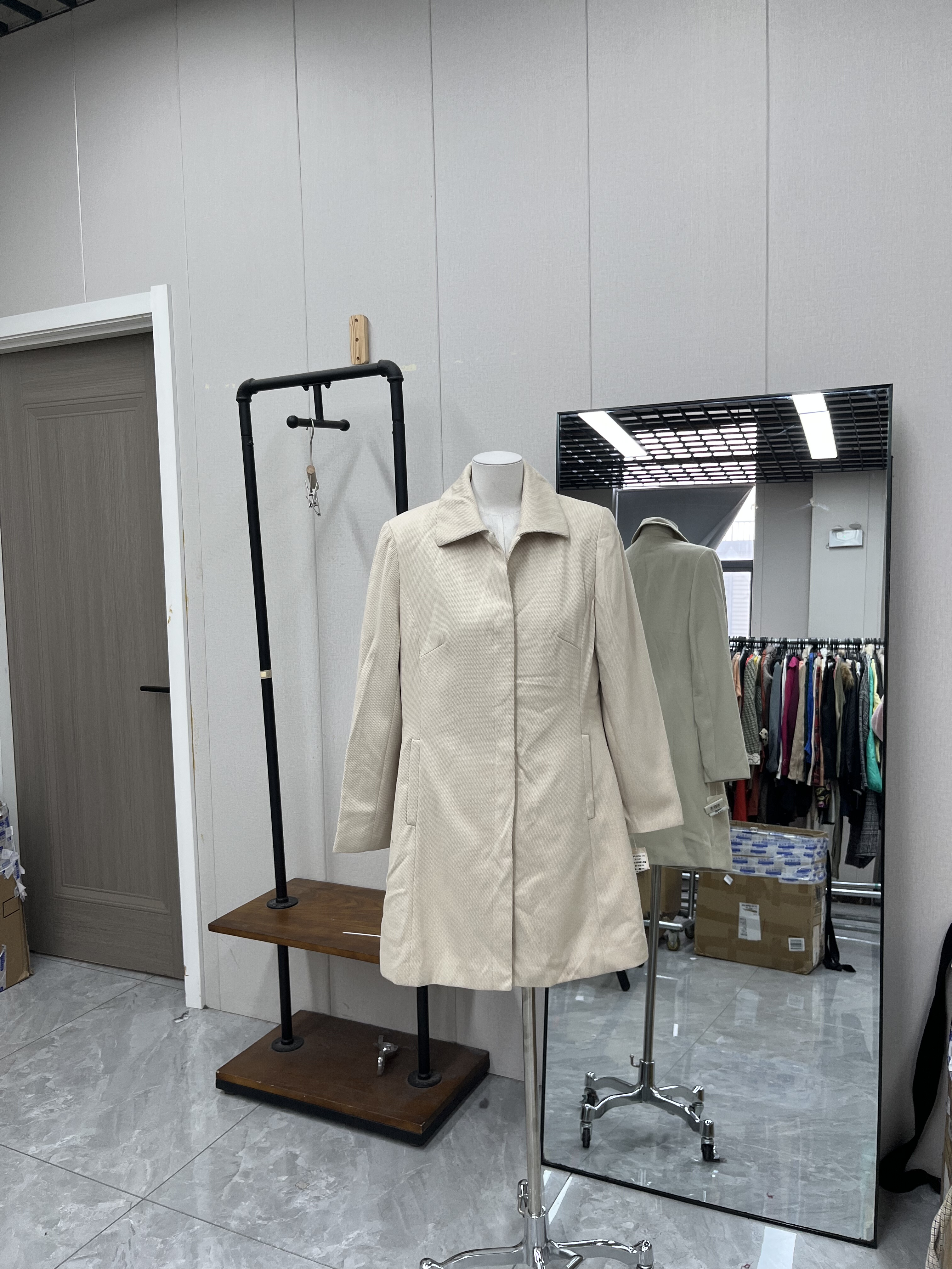 风衣外套长款森系文艺复古甜美显瘦春秋款通勤款