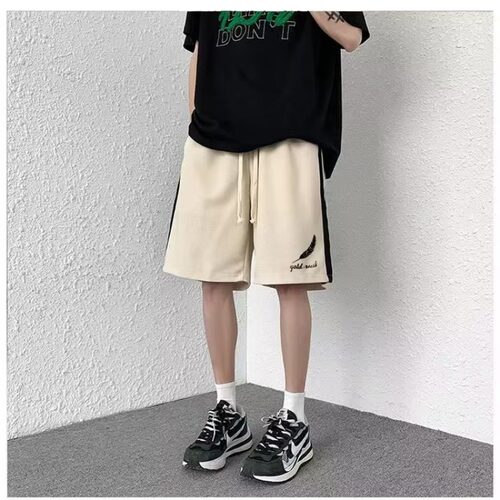 休闲裤男士夏季新款薄款透气百搭运动中裤子潮流新品时尚五分短裤