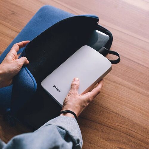 It'sLogic扁平水壶不锈钢