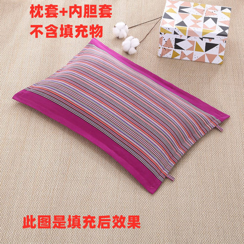 老粗布枕套枕头皮换洗用枕套