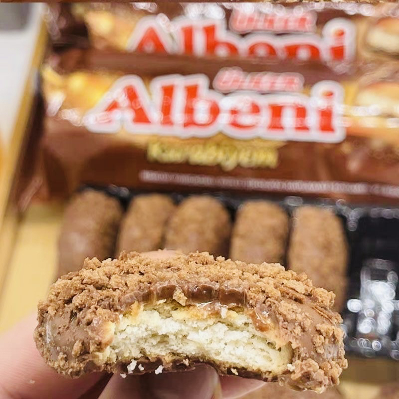 albeni巧克力进口Albeni 优客牌阿乐巴尼迷你夹心巧克力170克*1袋