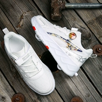 666 белые туфли Heely на четырех колесах