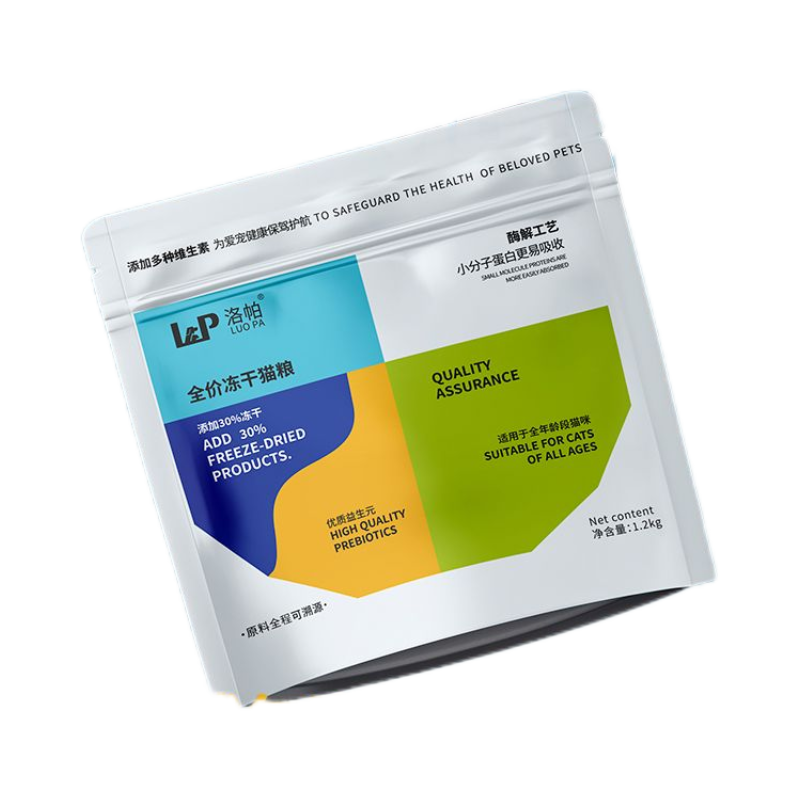 洛帕猫粮六拼全价冻干海