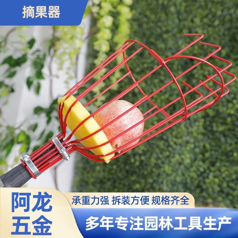 打核桃神器伸缩杆摘核桃摘水果子高空摘果器山核桃采摘板栗专用杏