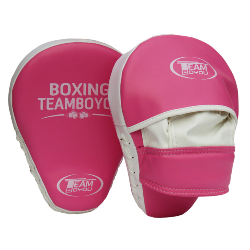 拳击手靶儿童散打拳靶子泰拳训练器材弧形脚靶圆靶成人搏击小手靶