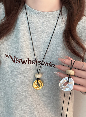 2025新款爆款不规则毛衣链