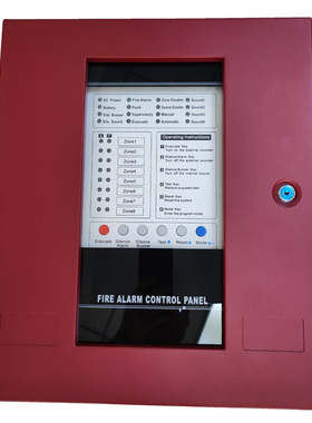 8 zone  Fire Alarm control Panel Fire system多线8区消防主机
