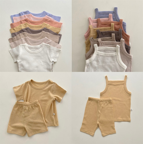 PEEKABOO纯棉镂空柔软家居服套装