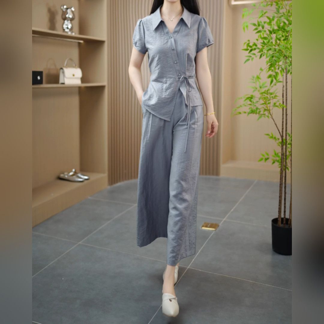 2026年套装两件套夏款新款高端时尚气质显瘦修身减龄夏季洋气女装