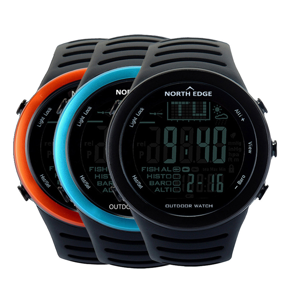 淘户外运动钓鱼手表NORTH EDGE高度气压防水多功能智能手錶|msdalam kategori luar/Mountaineer/Camping/Aksesori perjalanan, komunikasi/navigation/kelas Rajah luar, prestasi jam tangan luar - dari Buy2taobao.com untuk memberikan perkhidmatan ejen Taobao profesional membeli