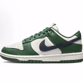 Green 白绿 Nike Gorge 低帮板鞋 女款 舒适百搭 Dunk 牛皮皮革