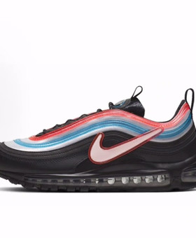 Nike Air Max 97 首尔限定耐磨轻便 低帮休闲跑步鞋 男女同款暗黑