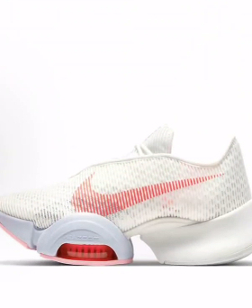 Nike Air Zoom SuperRep 2 时尚气垫 低帮 训练鞋 女款 白粉