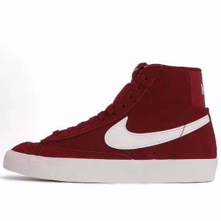 Nike Blazer '77 潮流百搭 中帮 板鞋 女款 红白