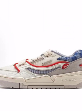 LiNing李宁 001 BTC BTC 百搭舒适 轻便休闲 板鞋 女款 灰色