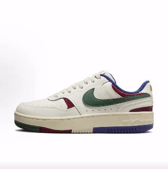 Nike Gamma Force 舒适 低帮 板鞋 女款 白绿蓝