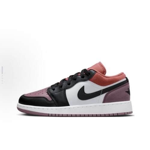 Jordan Air Jordan 1 Low 低帮儿童篮球鞋白褐紫青少年FB9908-102