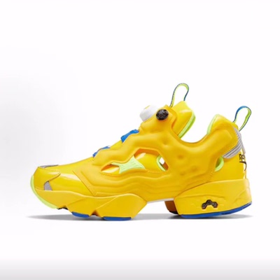 minions x Reebok Instapump Fury 低帮 生活休闲鞋 男女同款