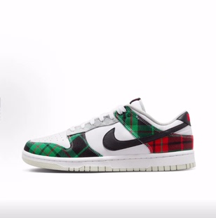 Plaid Retro 低帮 板鞋 Nike 男女同款 Dunk