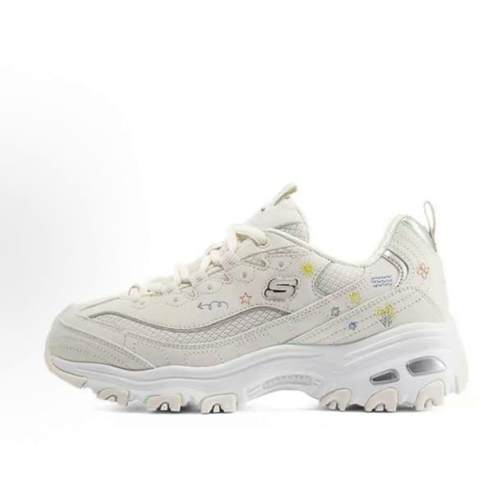 Skechers斯凯奇 D'LITES 1.0 花心熊 运动 低帮 老爹鞋 女款
