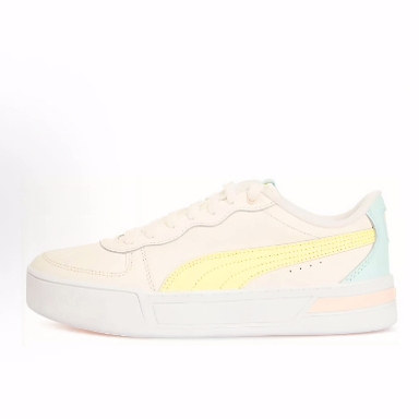 PUMA彪马 Skye Trainers 舒适百搭 低帮 板鞋 女款 粉黄